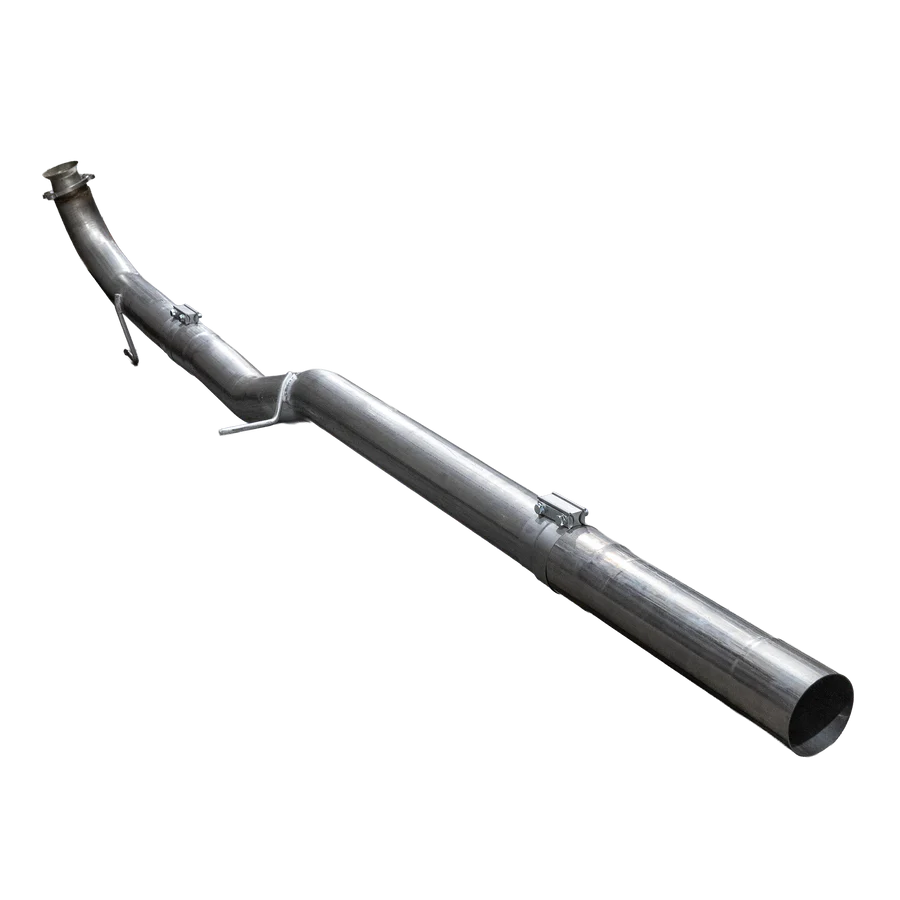 2017-2023 Duramax 4" SS Cat & DPF Delete Pipe - No Muffler (DDC-3GM17)