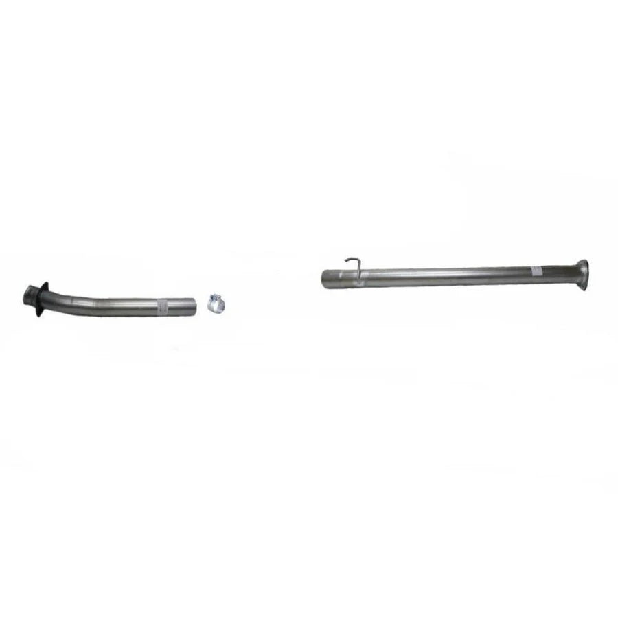 2020-2022 Powerstroke 4" SS CAT & DPF Race Pipe - No Muffler (422027)