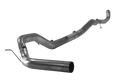 2020-2025 Duramax 5" Downpipe Back Exhaust - No Muffler (531017)