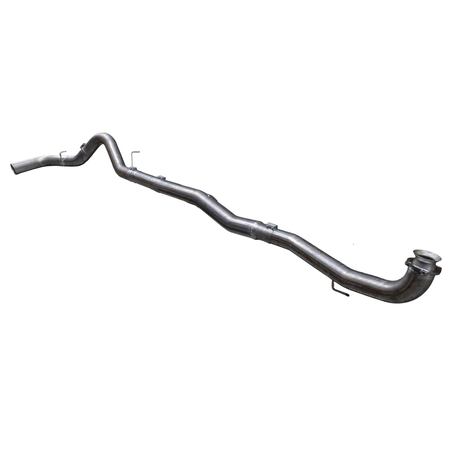 2020-2025 Duramax 5" SS Downpipe Back Exhaust System - No Muffler (DDC-5GM20)