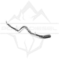 2017-2026 Duramax 6.6L 5" 304SS Polished Downpipe Back Exhaust - No Muffler