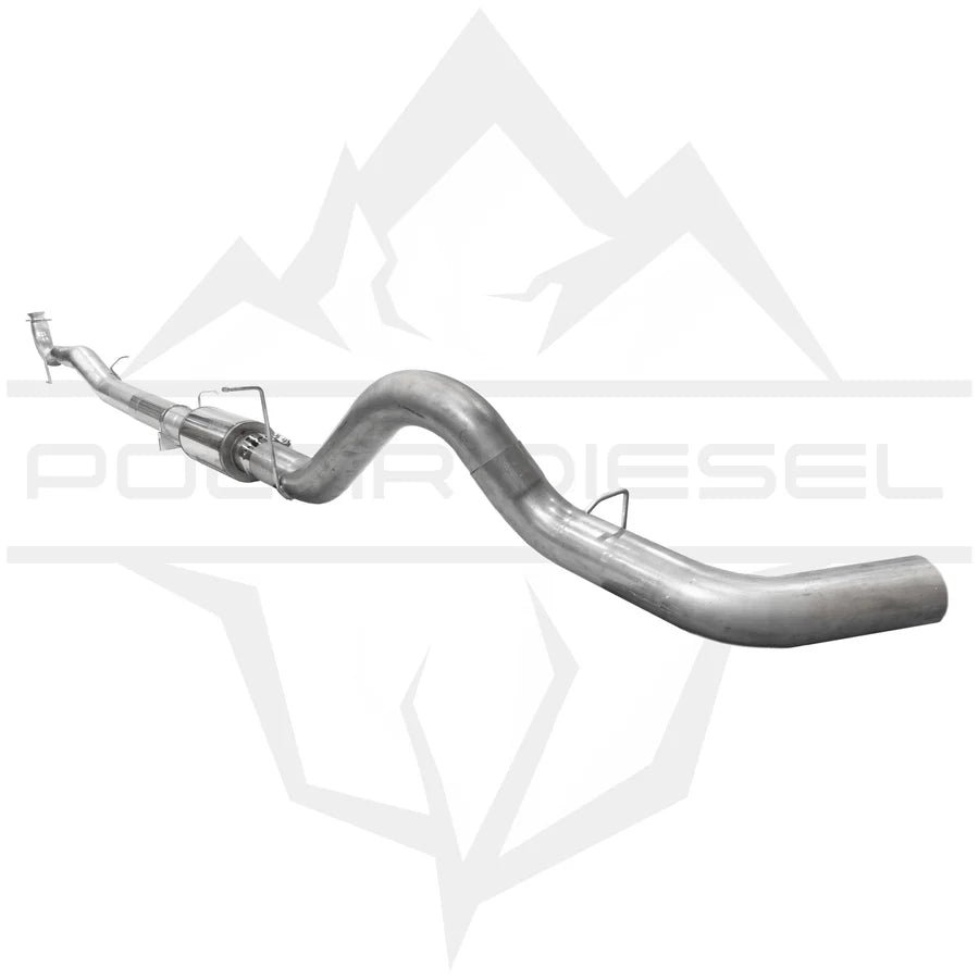 2017-2026 Duramax 6.6L 5" SS Downpipe Back Exhaust - w/ Muffler