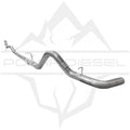 2017-2026 Duramax 6.6L 4" SS Downpipe Back Exhaust - No Muffler